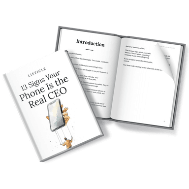 13 Signs Your Phone Is the Real CEO