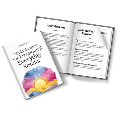 7 Brain Boosters for Exceptional Everyday Results