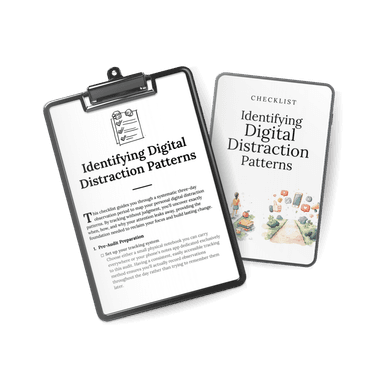 Identifying Digital Distraction Patterns