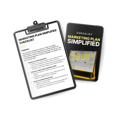 Marketing Plan Simplified - Checklist